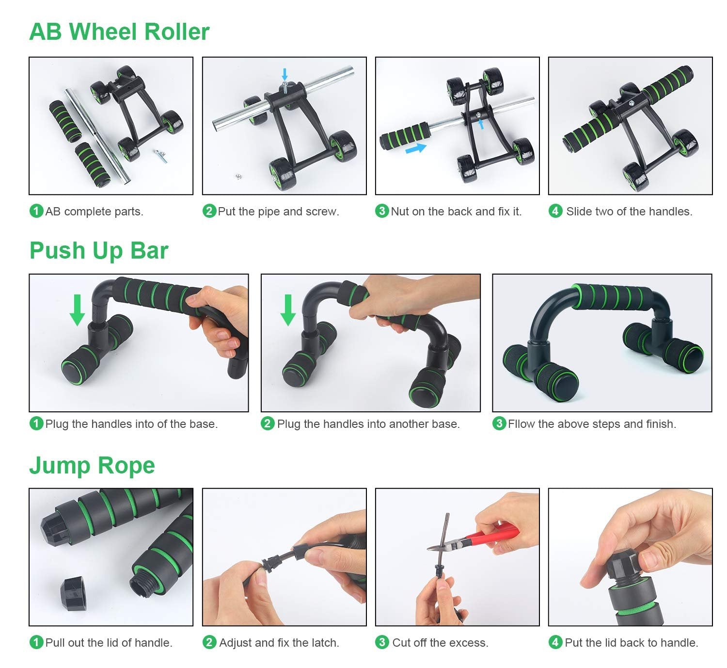 10 - in - 1 Fitness Kit - Outdoor Boys outdoorboys