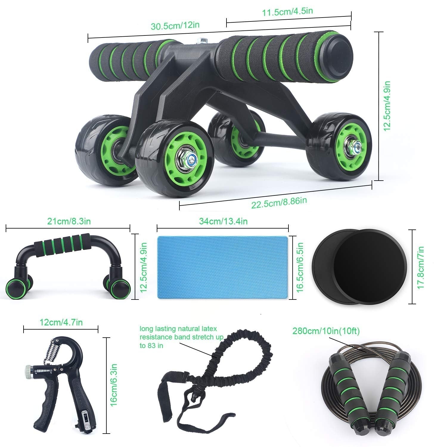 10 - in - 1 Fitness Kit - Outdoor Boys outdoorboys