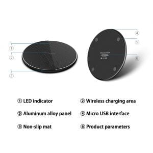 15W Fast Wireless Charger Pad - Outdoor Boys outdoorboys