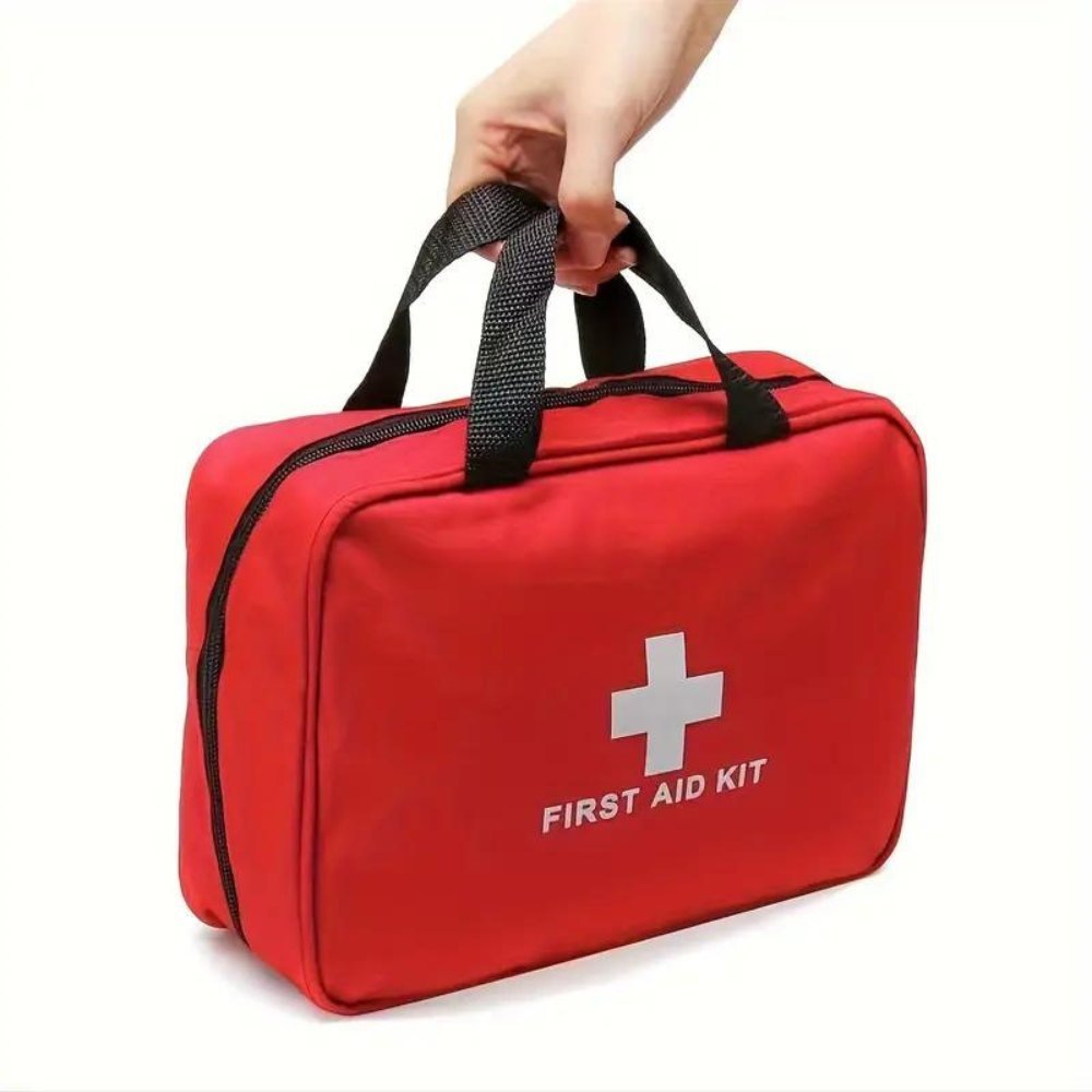 173pcs Large First Aid Kit: Portable Bag For Outdoor Hunting, Hiking, Camping And More - Including Emergency Supplies! - Outdoor Boys outdoorboys