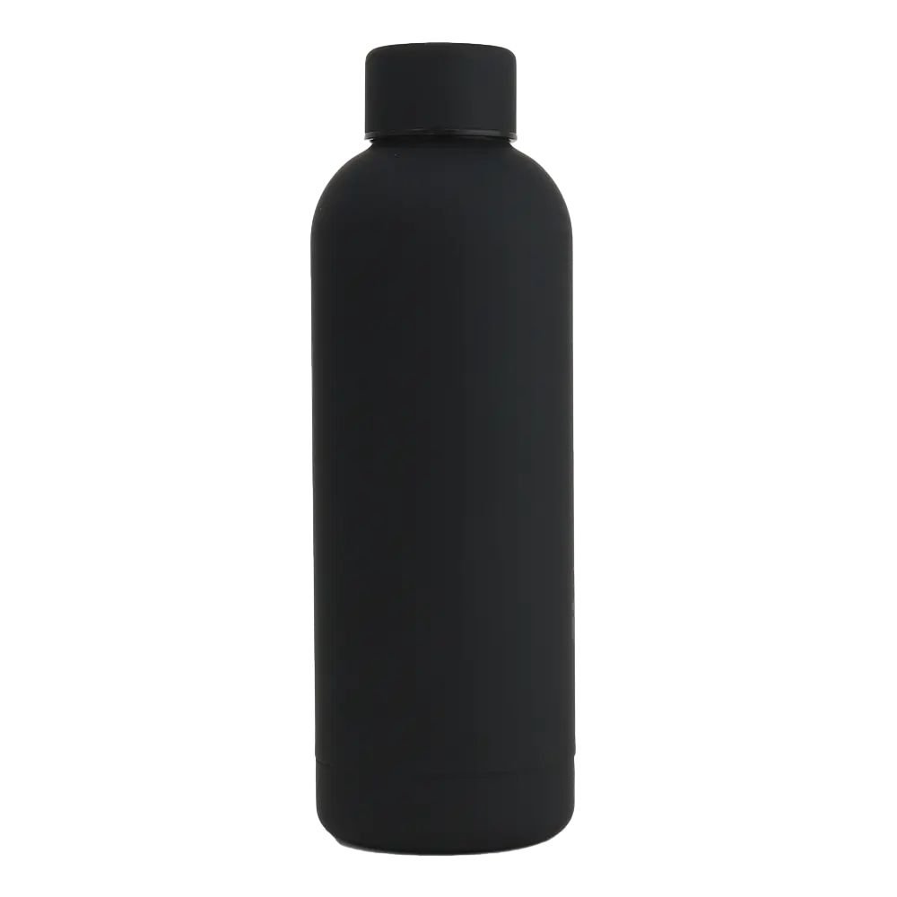 17oz Rubber Vacuum Insulated Stainless Steel Water Bottle - Outdoor Boys outdoorboys
