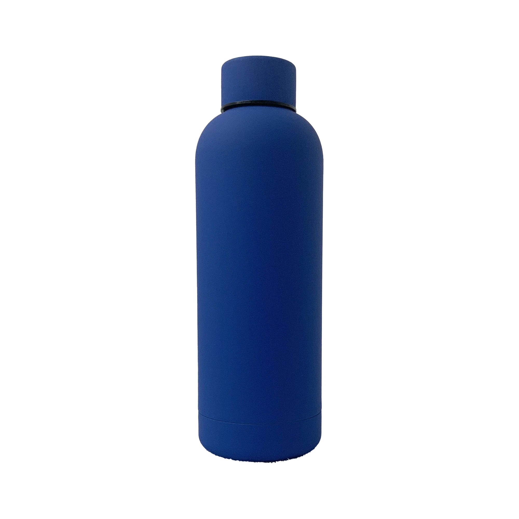 17oz Rubber Vacuum Insulated Stainless Steel Water Bottle - Outdoor Boys outdoorboys