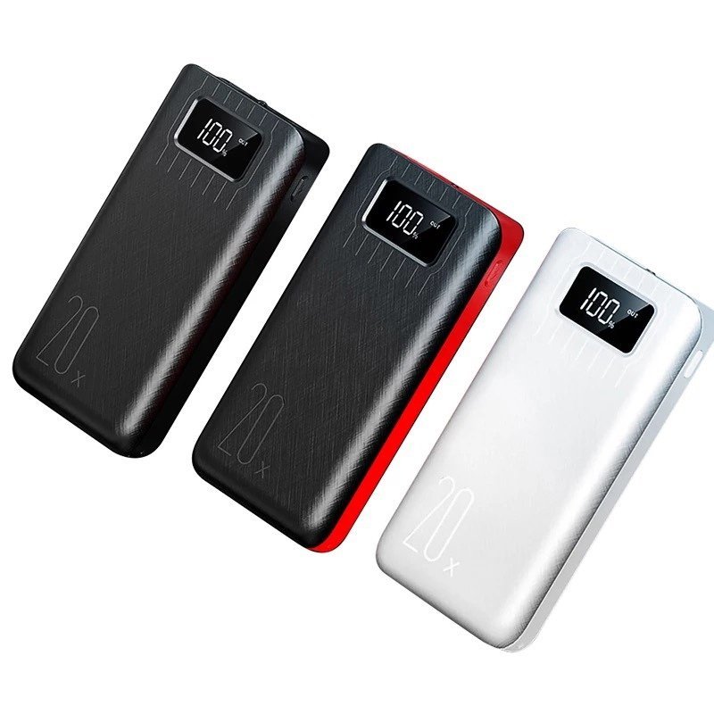20000mAh External Battery Power Bank Dual USB With LED Flashlight - Outdoor Boys outdoorboys