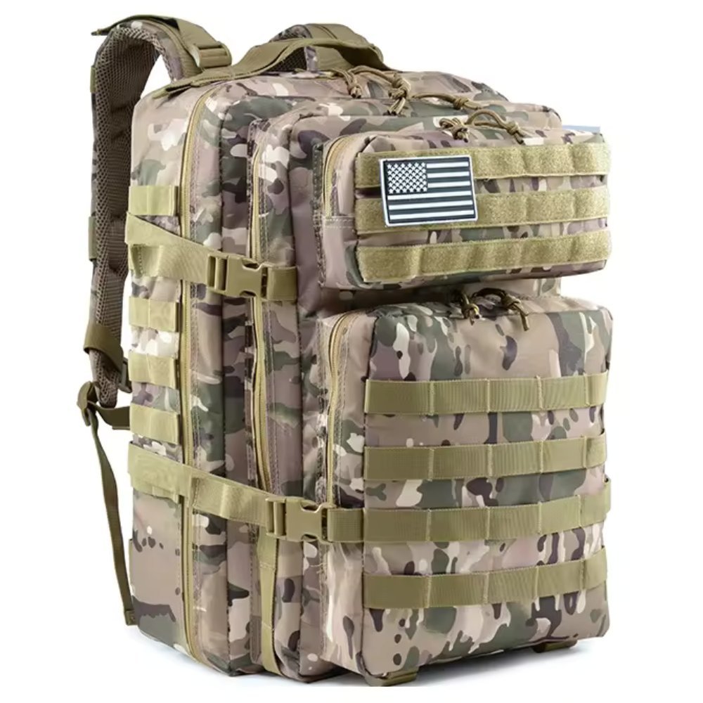 42L Tactical Backpack Bag with USA Patch - Outdoor Boys outdoorboys