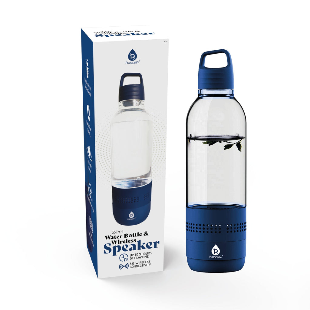 Pursonic 2 - in - 1 Water Bottle with Built - In Wireless Speaker - Outdoor Boys outdoorboys